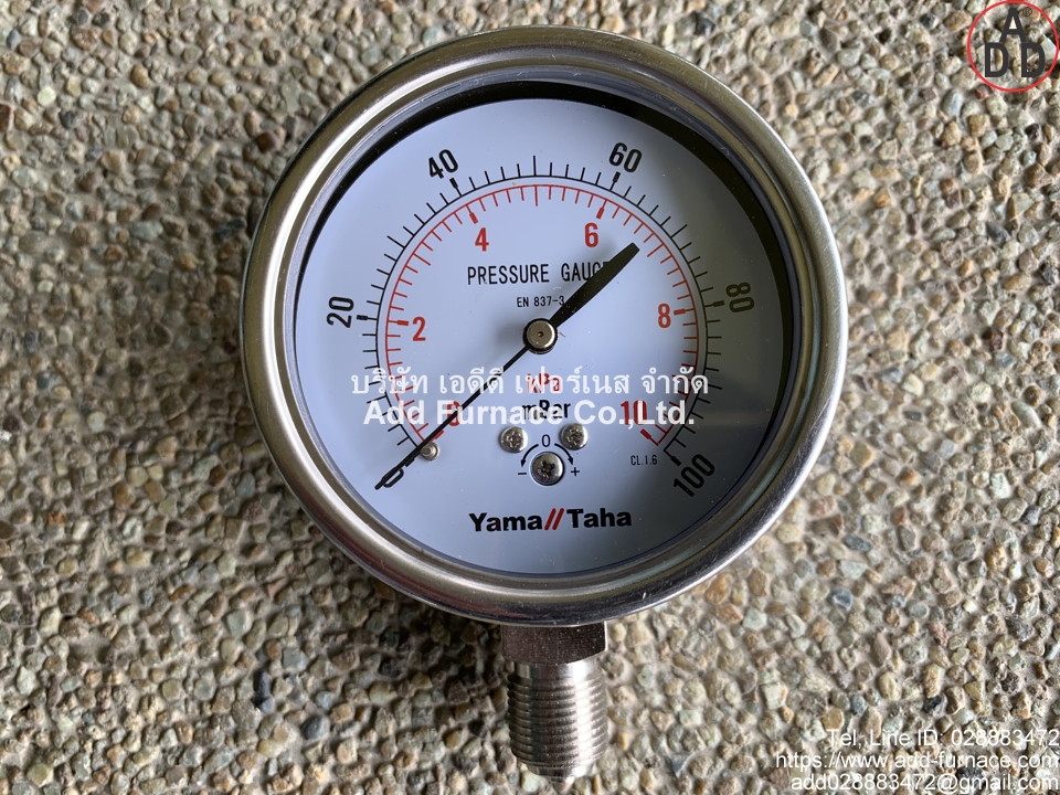 Yamataha Pressure Gauge 0-10kPa(0-100mBar) (8)